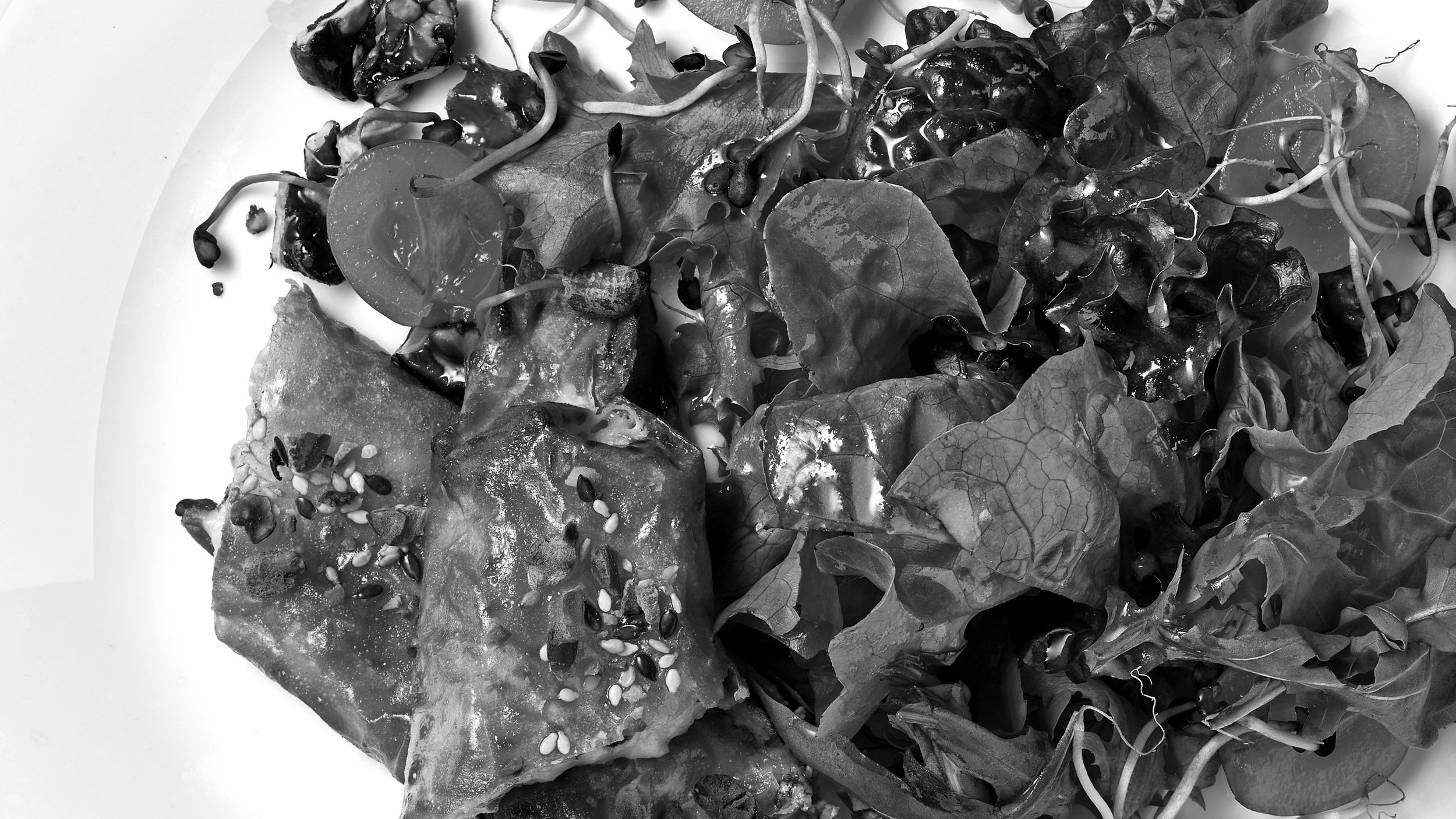 Catering_Food_12_Főétel_Fourme d'Ambert (Francia keksajt)_Réteslapban_Mézzel_Karamellizált_Dio_és_Szőlő_2560x1440_BW.jpg